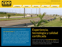 Tablet Screenshot of cddsa.com.py